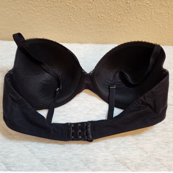Torrid Womens Full Coverage Underwired Black Bra Size 40DD - Picture 2 of 3
